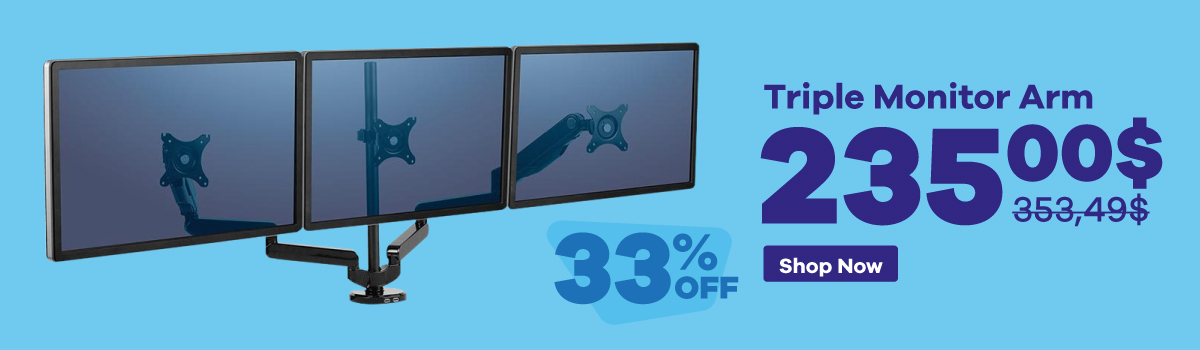 Triple Monitor Arm