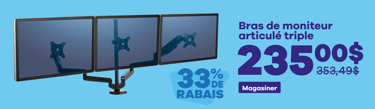 Bras de moniteur articulé