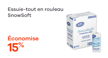 Essuie-tout en rouleau SnowSoft