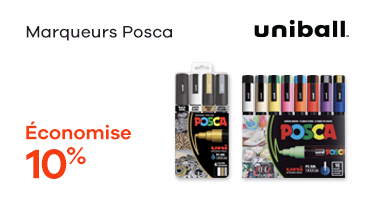 Marqueurs a base eau Posca