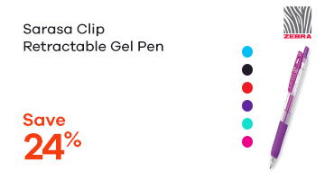 Sarasa Clip Retractable Gel Pen